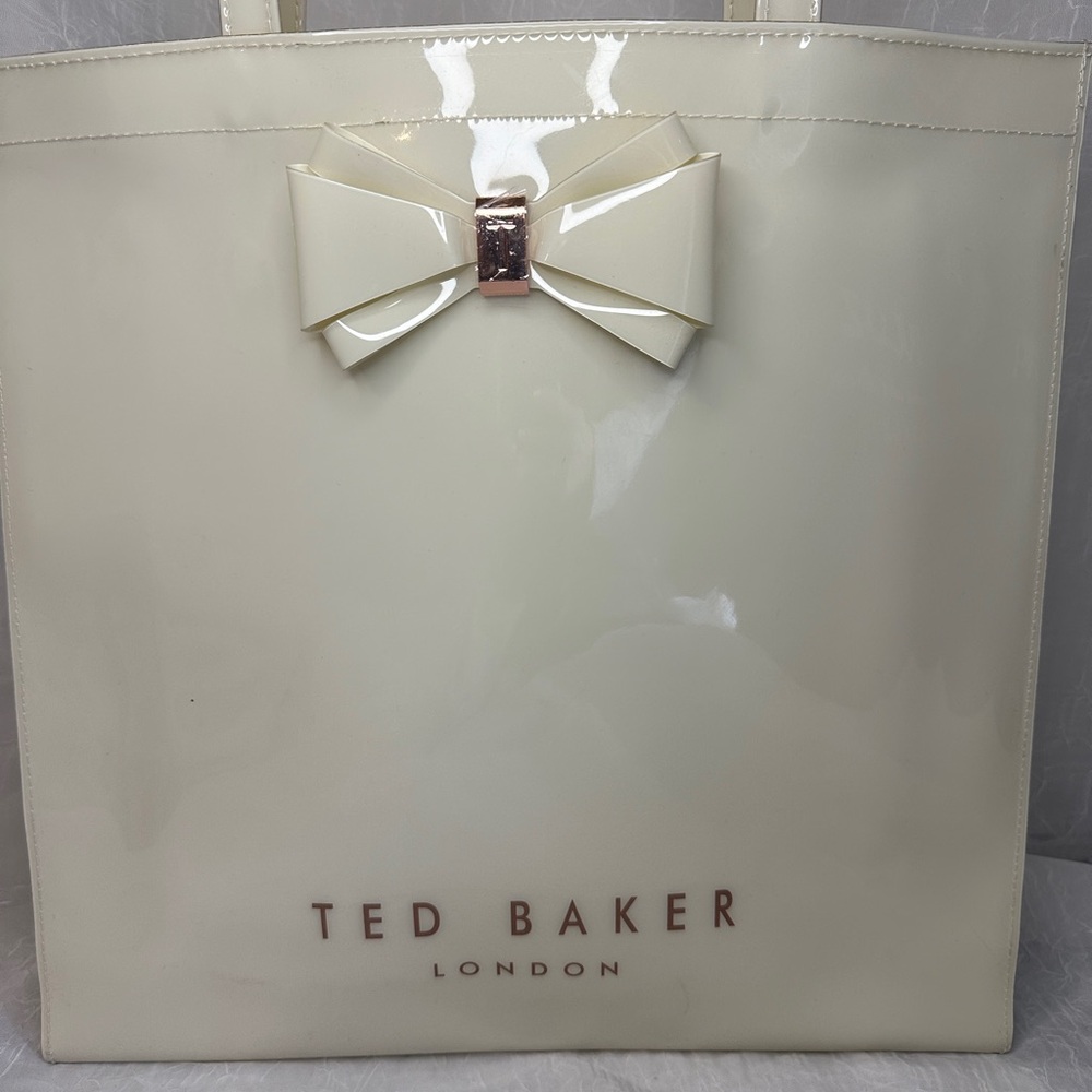 Ted Baker London Cream Tote Bag - Picture 7 of 7